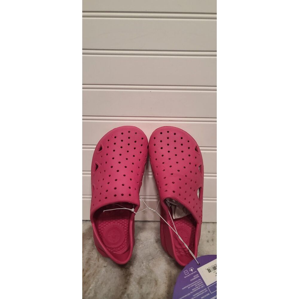 Totes Solbounce Girls Pink Kids Rubber Shoes Size 13-1 NWT